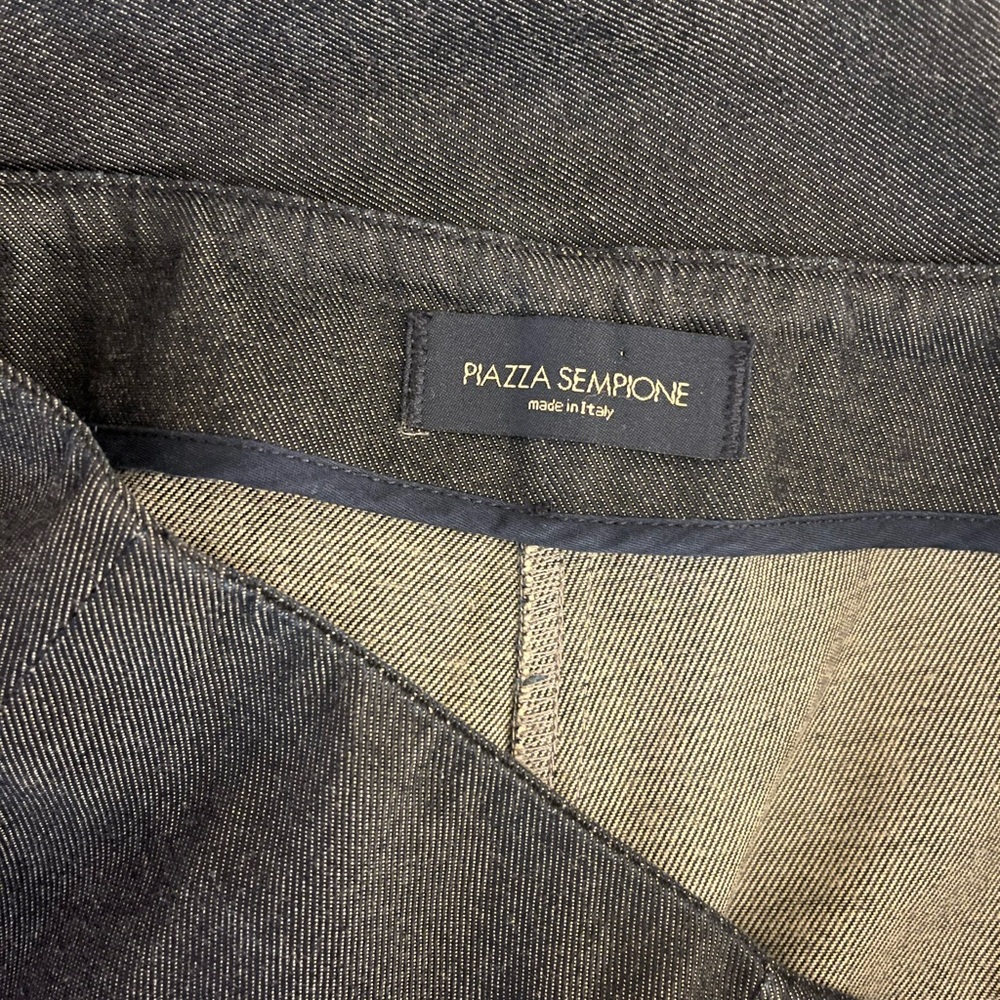 Piazza Sempione Denim Cropped Pants - Picture 5 of 8